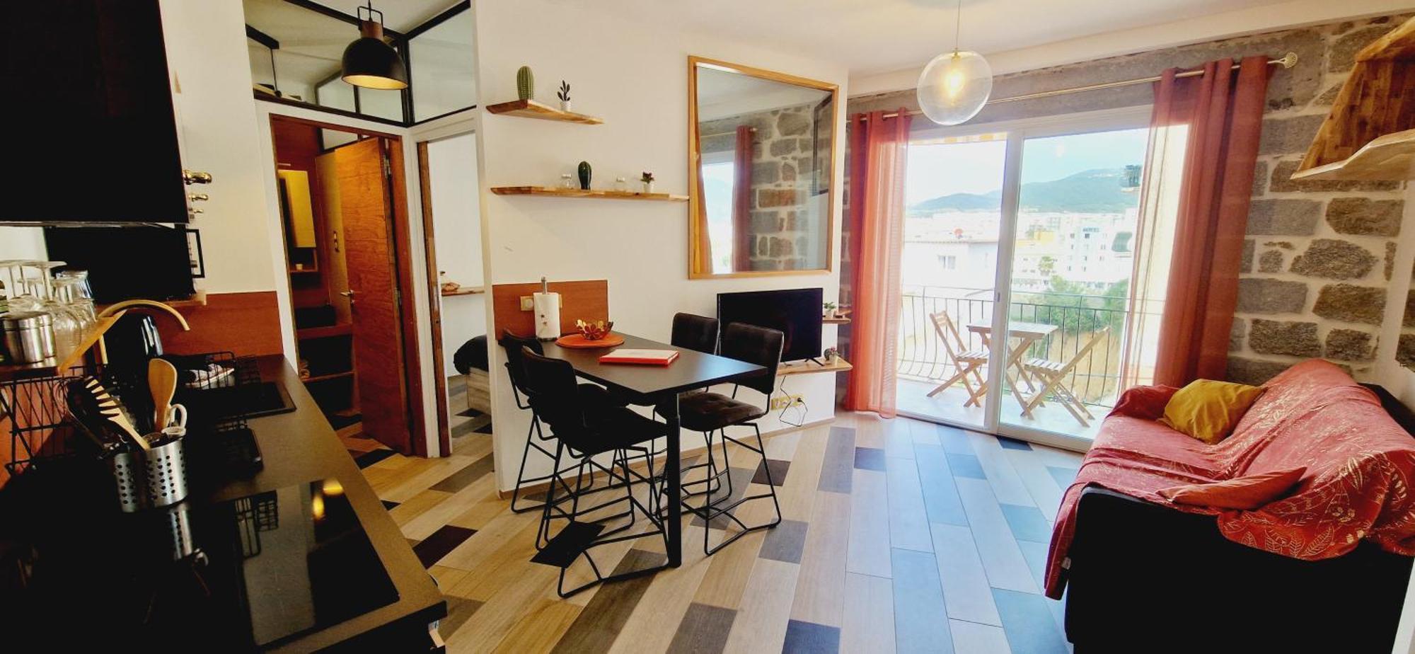 Magnifique Appartement Avec Balcon Vue Mer A L'Entree D'Ajaccio Ajaccio  Esterno foto